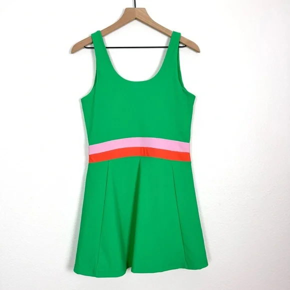 beach riot tennis dress green Women's Beach Riot Antonia Dress Medium Rally Green Colorblock